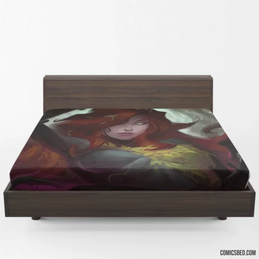 Poison Ivy Infinite Crisis Femme Fatale Comic Fitted Sheet