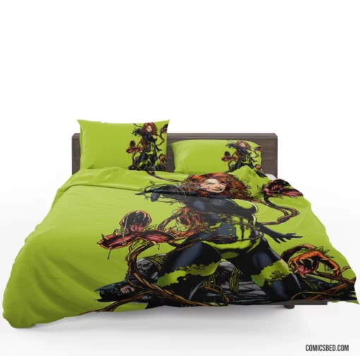 Poison Ivy Lethal Allure DC Temptress Comic Bedding Set