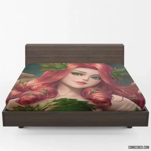 Poison Ivy Red Hair DC Temptress Comic Fitted Sheet