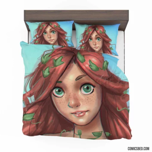 Poison Ivy Redheaded Enigma Comic Bedding Set 1