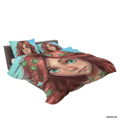 Poison Ivy Redheaded Enigma Comic Bedding Set 2