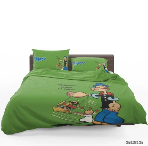 Popeye Sailor Comical Tales Bedding Set