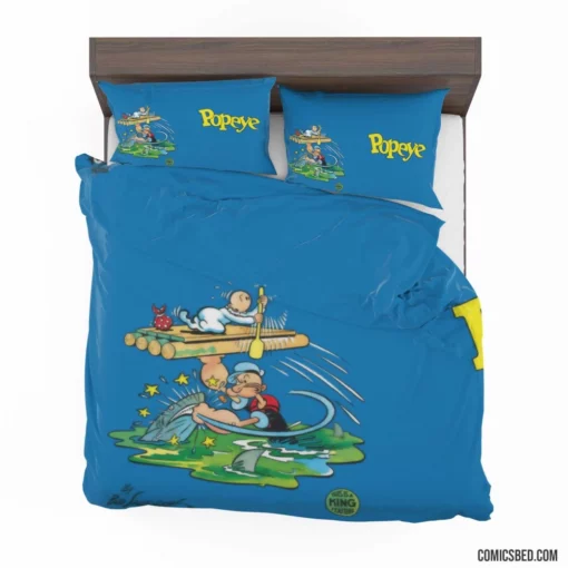 Popeye Seafaring Adventures Comic Bedding Set 1