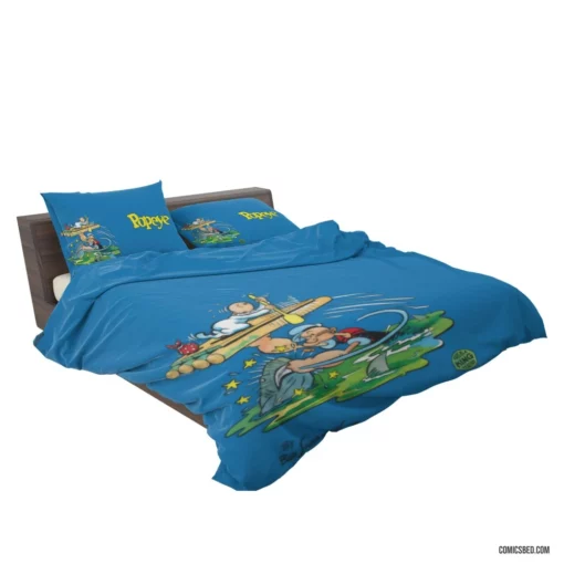 Popeye Seafaring Adventures Comic Bedding Set 2