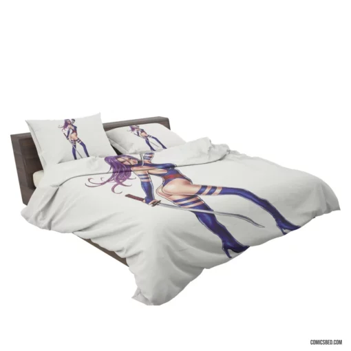 Psylocke Chronicles Marvel Psychic Force Comic Bedding Set 2