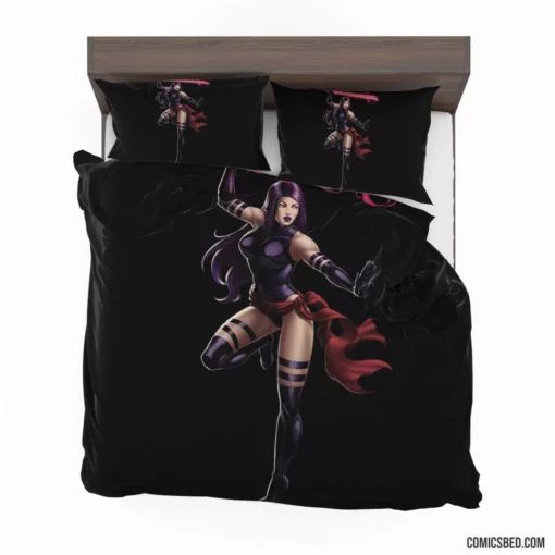 Psylocke Chronicles Psychic Warrior Comic Bedding Set 1