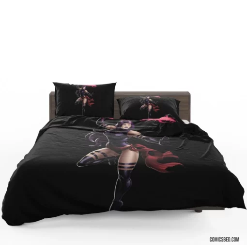 Psylocke Chronicles Psychic Warrior Comic Bedding Set