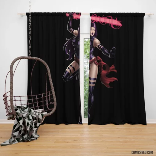 Psylocke Chronicles Psychic Warrior Comic Curtain