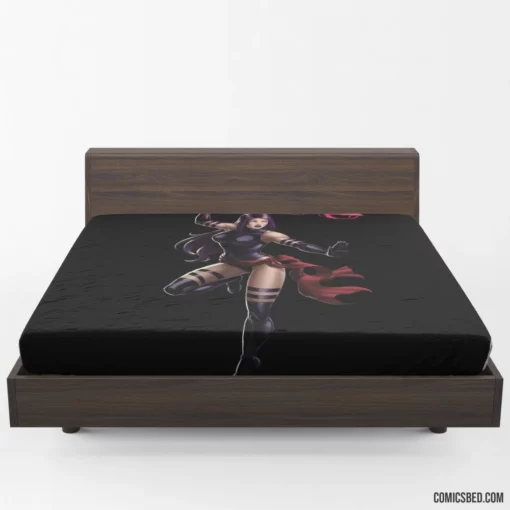 Psylocke Chronicles Psychic Warrior Comic Fitted Sheet