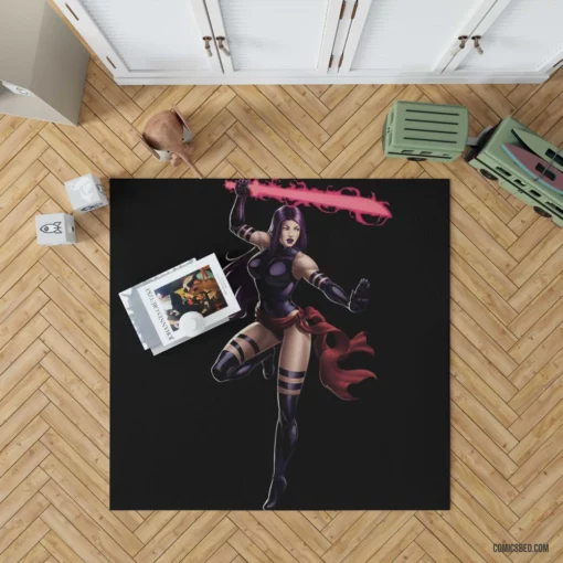 Psylocke Chronicles Psychic Warrior Comic Rug