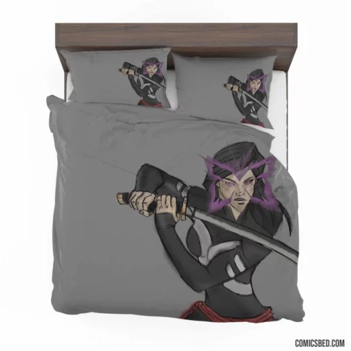 Psylocke Marvel Adventures Unleashed Comic Bedding Set 1