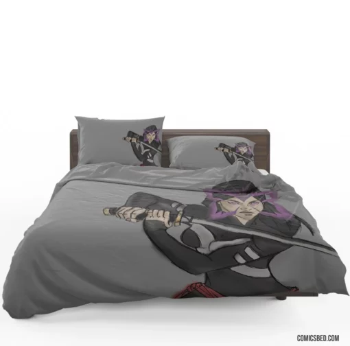 Psylocke Marvel Adventures Unleashed Comic Bedding Set