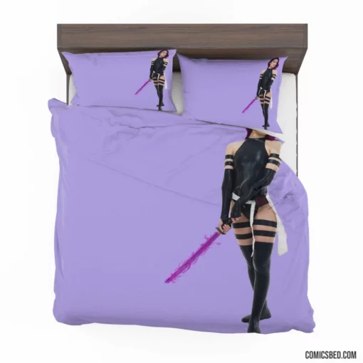 Psylocke Marvel Psychic Warrior Saga Comic Bedding Set 1