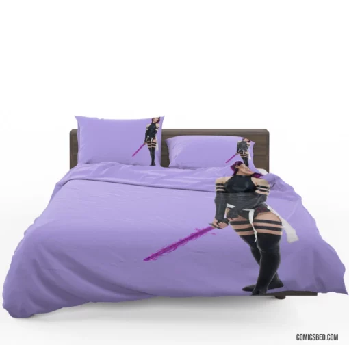 Psylocke Marvel Psychic Warrior Saga Comic Bedding Set