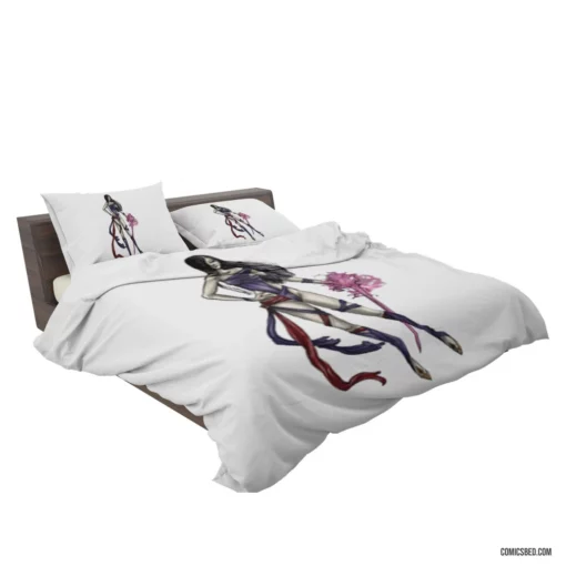 Psylocke Marvel Telepathic Hero Comic Bedding Set 2