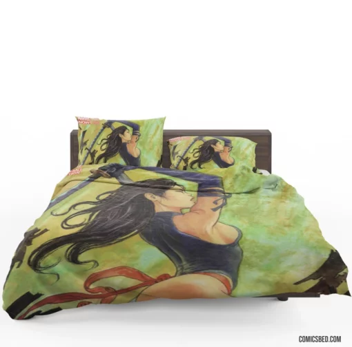 Psylocke Mindful Mutant Chronicles Comic Bedding Set