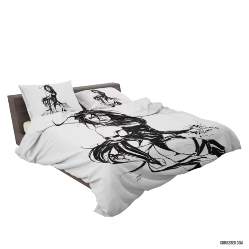 Psylocke Psi Chronicles Marvel Mutant Comic Bedding Set 2