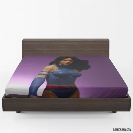 Psylocke Psychic Powers Marvel Comics Fitted Sheet