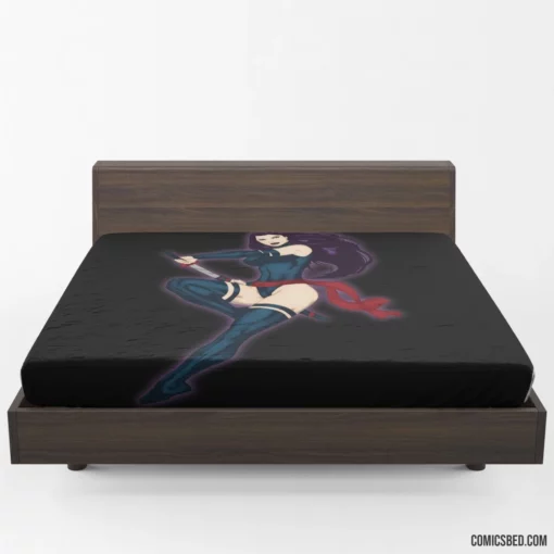 Psylocke Telepathic Ninja Comic Fitted Sheet