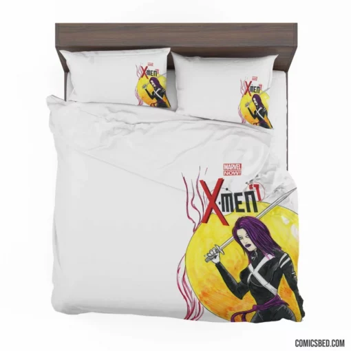 Psylocke X-Men Psychic Warrior Comic Bedding Set 1