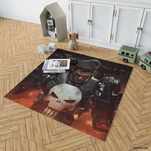 Punisher Anti-Hero Chronicles Comic Rug 1