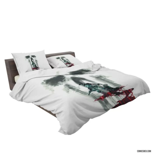 Punisher Chronicles City Dark Guardian Comic Bedding Set 2