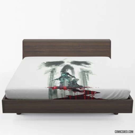 Punisher Chronicles City Dark Guardian Comic Fitted Sheet