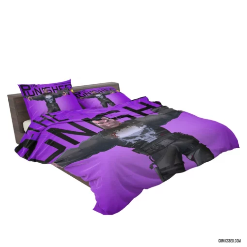 Punisher Chronicles Urban Avenger Comic Bedding Set 2