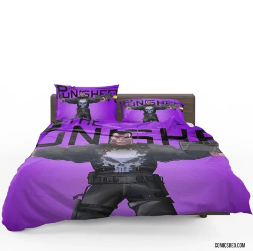 Punisher Chronicles Urban Avenger Comic Bedding Set