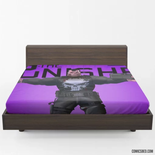 Punisher Chronicles Urban Avenger Comic Fitted Sheet