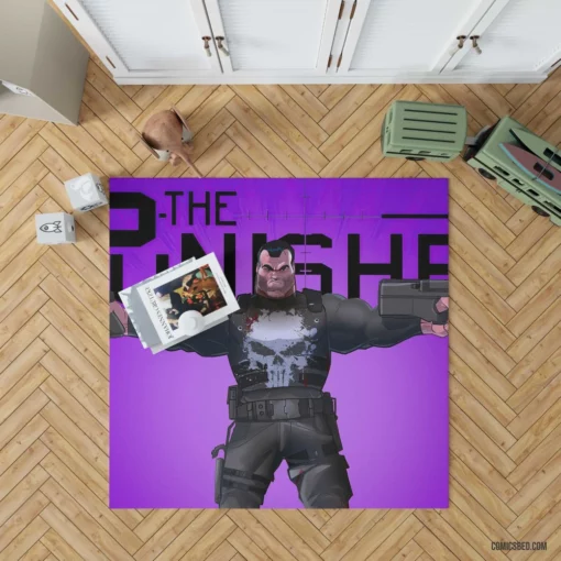 Punisher Chronicles Urban Avenger Comic Rug