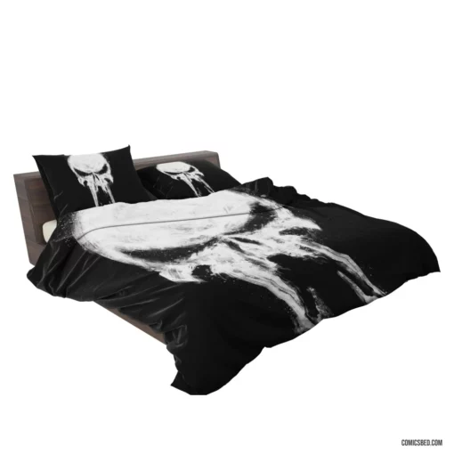 Punisher Chronicles Vigilante Pursuit Comic Bedding Set 2