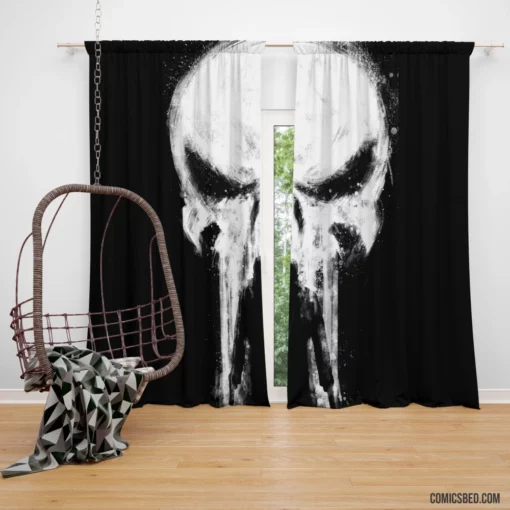 Punisher Chronicles Vigilante Pursuit Comic Curtain