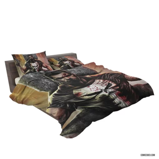 Punisher Justice in the Shadows Comic Bedding Set 2