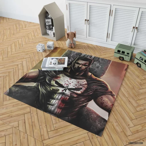 Punisher Justice in the Shadows Comic Rug 1