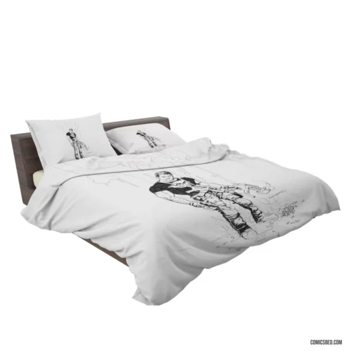 Punisher Lethal Vigilante Comic Bedding Set 2