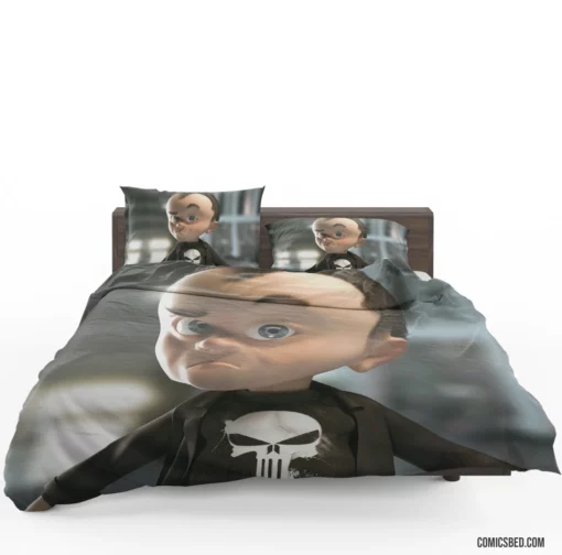 Punisher Marvel Vigilante Vigilante Comic Bedding Set