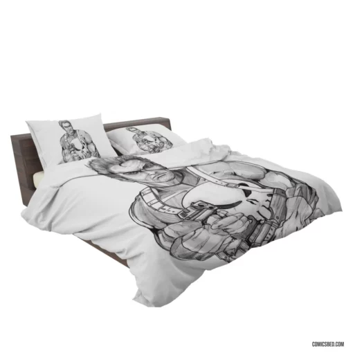 Punisher Merciless Avenger Comic Bedding Set 2