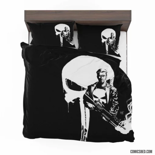 Punisher Ruthless Avenger Comic Bedding Set 1