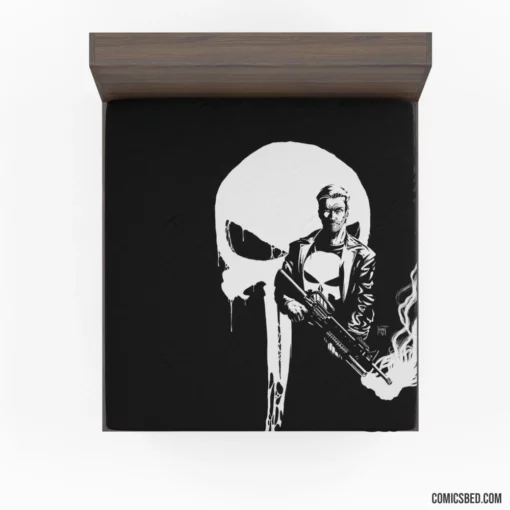 Punisher Ruthless Avenger Comic Fitted Sheet 1