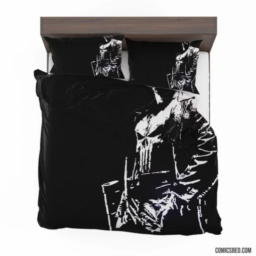 Punisher Ruthless Justice Comic Bedding Set 1