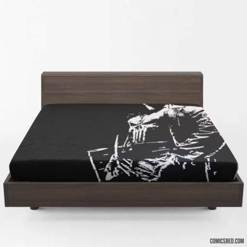 Punisher Ruthless Justice Comic Fitted Sheet