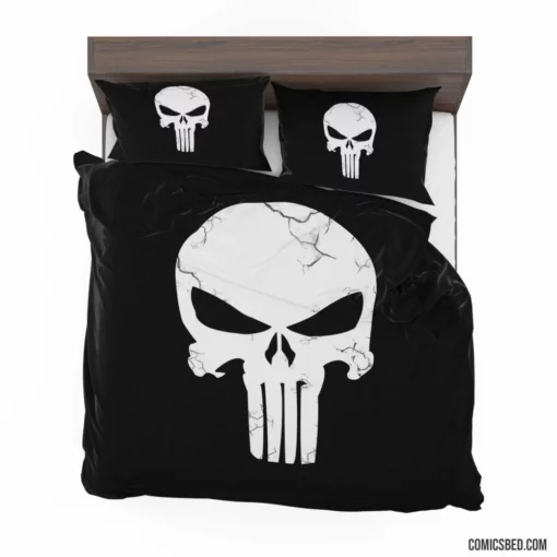 Punisher Ruthless Vigilante Comic Bedding Set 1