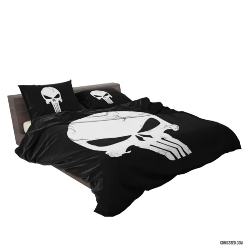 Punisher Ruthless Vigilante Comic Bedding Set 2