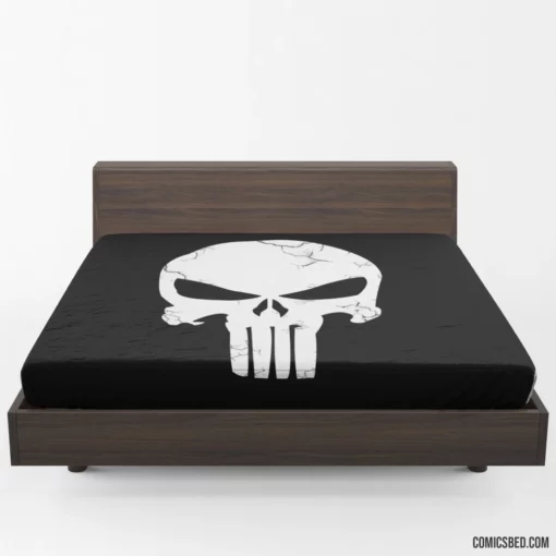 Punisher Ruthless Vigilante Comic Fitted Sheet