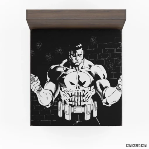 Punisher Unstoppable Force Comic Fitted Sheet 1