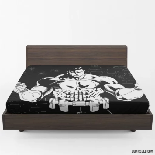 Punisher Unstoppable Force Comic Fitted Sheet