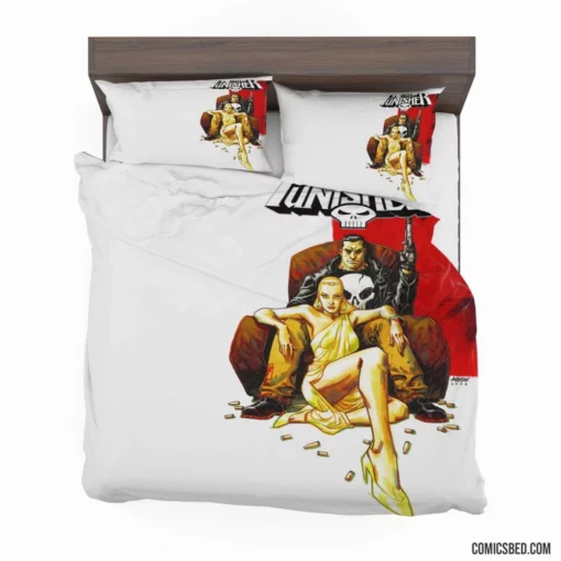 Punisher Unyielding Quest for Justice Comic Bedding Set 1