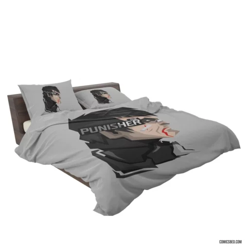 Punisher Vigilante Gunfighter Comic Bedding Set 2