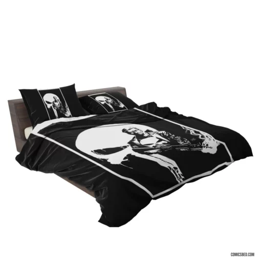 Punisher Warpath Marvel Vigilante Comic Bedding Set 2